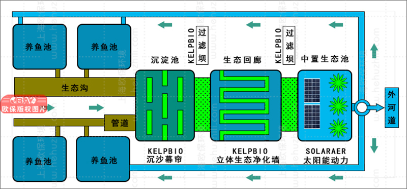 改进型三池两坝工艺用于渔业养殖尾水治理 改进型三池两坝工艺用于渔业养殖尾水治理