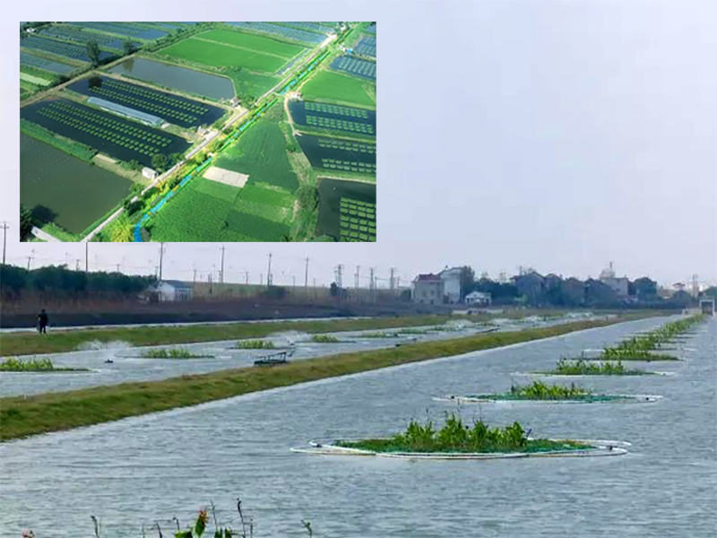 传统“三池两坝”占地面积大 传统“三池两坝”占地面积大